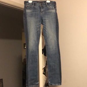 Ankle skinny low rise Express jeans